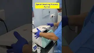 Sperm Washing Process for IUI, Intrauterine Insemination for pregnancy #infertilitytreatment