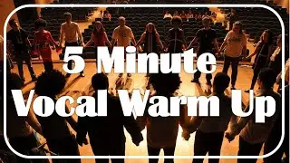 5 Minute Daily Vocal warm Up - Scales - Arpeggios - Lip Trills - Vowels - Blagmusic Edition
