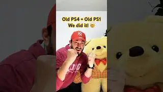 Старая PS4 + Старая PS1 = 🤔