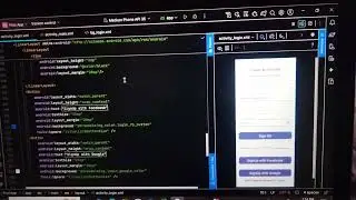 Day 02 of Simple Login page in  Kotlin in Android studio 