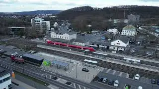 Neheim H&uuml;sten Bahnhof gefilmt mit der Mini 3 Pro mit Schnitt in CapCut