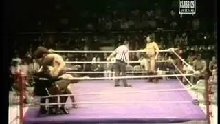 Andre The Giant and Chief Jay Strongbow tag match- 1973