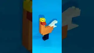 Building Blocks Duck 🦆| Lego Duck #lego #duck #buildingblocks #shorts #shortvideo
