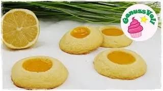 fruchtig frische LEMON CURD COOKIES | 