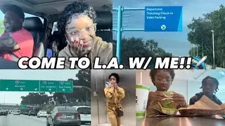 VLOG | TRIP TO CALI😝✈️ ft. Keedron Bryant