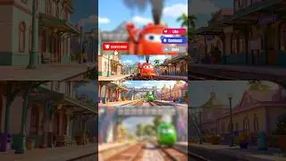 BOLT vs PUFFY 🚠🚡🚞 #kidsanimation #thomasandfriends #shorts
