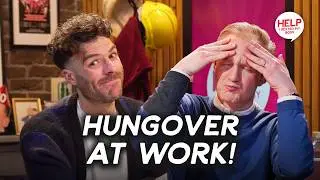 William Hanson is HUNGOVER at work?!