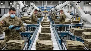 Inside the Factory Where US Military Uniforms Are Made | Full ACU-OCP Process