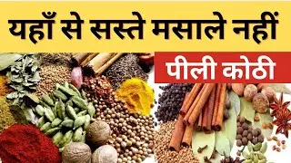 Wholesale Masala Business | Wholesale Masala Market In Delhi | Khari Baoli Masala Market | मसाला