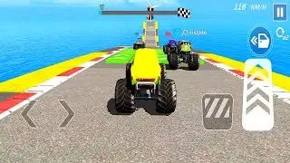MONSTER TRUCK MEGA RAMP EXTREME RACING Gameplay [Android] #2