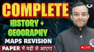 🔥 Complete History + Geography Map Practice | Class 10 SST | CBSE 2025 | Medjeex Foundation