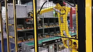 Automate 2019 - JR Automation / FANUC - RFSS Robotic Sortation System / R-2000iC/165F - Part 2