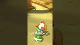 I got Mario Karted on Cheese Land... #mariokart