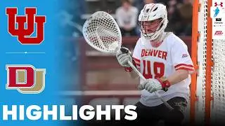 Utah vs Denver | NCAA College Lacrosse | Highlights - February 14, 2026