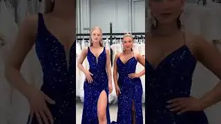 Sparkle Season! ✨💙 #fyp #foryoupage #prom #promseason #prom2023 #dress #sequin #itgirl