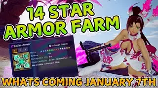 [PSO2 NGS] 14 Star Armor! Whats Coming? | Patch Notes Rundown - January 7th