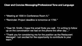 Communication in business