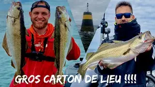 Je p&ecirc;che du LIEU en BRETAGNE