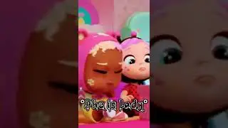 lady🐞 x Charlie🐻 novo Chip  ( por favor n&atilde;o me xinguem 🥺😭🙏~#edit #crybabies #cute  ❤️💕