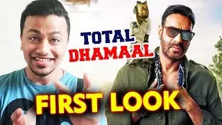 TOTAL DHAMAAL First Look | Ajay Devgan & Crystal The Monkey