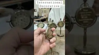 brass table clock beautiful style best quality for gift #youtubeshorts #like #brass #viral #natural