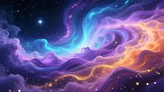 Colorful Cosmic Nebula Ambience for Deep Sleep and Focus | Peaceful Space Journey Relaxation