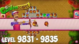 GardenScapes level 9831 9832 9833 9834 9835 🌱 Gameplay Walkthrough (Android, iOS) Playrix