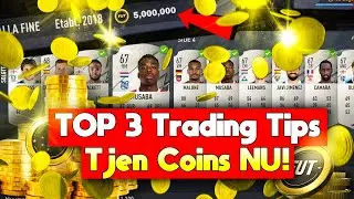 Top 3 BEDSTE Trading Tips - Tjen Coins NU! *Nemt og Hurtigt!* | FIFA 22 Dansk
