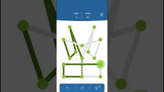 1line, level 3, stage 40, interesting and exciting game, game lovers
