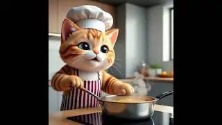 Meet the World&rsquo;s Cutest Chef 🐾🍳 #CuteChef #ViralCat #ViralYouTubeShorts