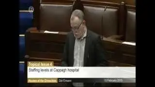 Ellis exposes unacceptable waiting times at Cappagh Hospital