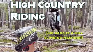 First High Country Ride of the Season!! TESTING THE STARK VARG IN SLICK CONDITIONS
