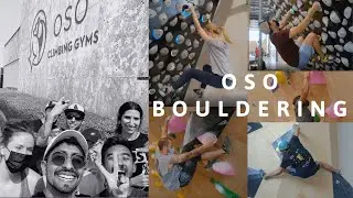 Group Bouldering at OSO Climbing Gym Dallas TX