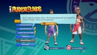 NBA PLAYGROUNDS!