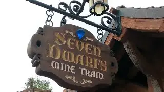 Disney World Magic Kingdom SEVEN DWARFS MINE TRAIN Full Ride POV!