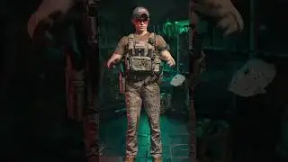 U.S Military Female Assault Trooper uniform and Equipment #usa #usarmy #usarmysoldier