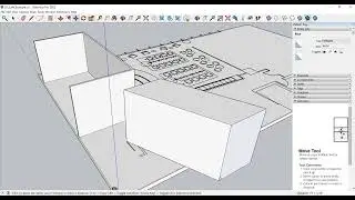 How to Begin in SketchUp - Import an AutoCAD Drawing + Push/Pull + Groups - Part 2