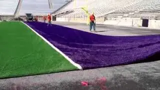 New Husky Stadium Field Turf Installation!
