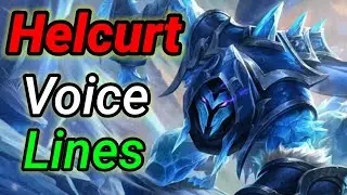 Helcurt Old voice lines and quotes \ Dialogues with English Subtitles | Mobile Legends