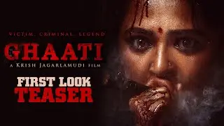 #GHAATI First Look Teaser | Anushka Shetty | A Krish Jagarlamudi Film | UV Creations | Telugu Tonic