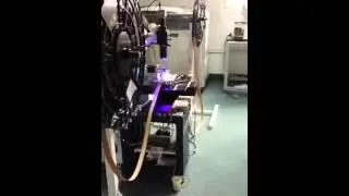 Automatic laser welding machine in production line- Hailei laser