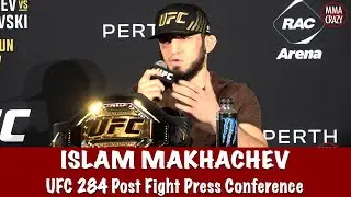 Full Islam Makhachev UFC 284 Post Fight Press Conference