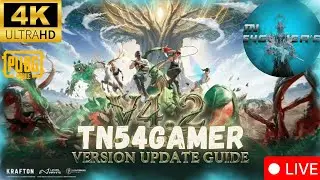 NONSTOP 8 HOUR  STREAM IN PUBG MOBILE 4.2 UPDATE IN 4K