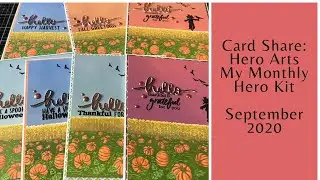 CARD SHARE: Hero Arts MMH Kit September 2020