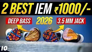Top 3 Best IEM Earphones Under ₹1000/- in 2026 👈Superior Sound Quality...!