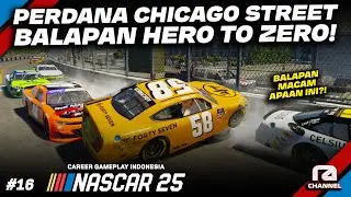 BALAPAN JALAN RAYA PERDANA BUAT CECEP BERLANGSUNG RUSUH GINI?!🤯- NASCAR 25 Career 16 (PC) Indonesia