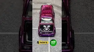 Custom by @sixty4garage-n9v #hotwheels #hw #diecast #mattel #gmc #gmctyphoon #custom