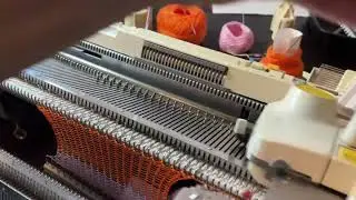 Mock ribbing on any knitting machine 🧶