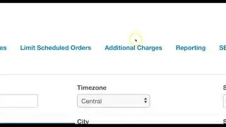 Locational Additional Charges - Payment Method
