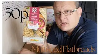 Multiseed Flatbreads. 50p. Very awful!
